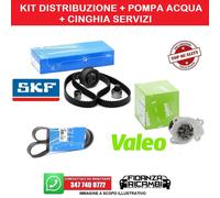 KIT DISTRIBUZIONE POMPA ACQUA CINGHIA SERVIZI FIAT PANDA SEICENTO 1.1 750 FIRE