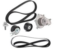 KIT DISTRIBUZIONE+POMPA ACQUA+CINGHIA SERVIZI FORD FIESTA V 1.4 TDCI (6PK1705)