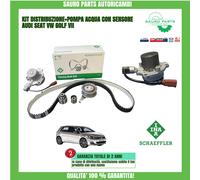 KIT DISTRIBUZIONE+POMPA ACQUA CON SENSORE AUDI SEAT VW GOLF VII