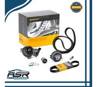 KIT DISTRIBUZIONE+POMPA ACQUA CON SENSORE+CINGHIA SERVIZI AUDI SEAT VW 1.4 TDI