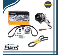 KIT DISTRIBUZIONE+POMPA ACQUA CON SENSORE+CINGHIA SERVIZI AUDI SEAT VW GOLF VII