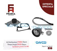 Kit Distribuzione Pompa Acqua Dayco Dacia Dokker 1.5 dCi 55 KW 75 CV 66 KW 90 CV