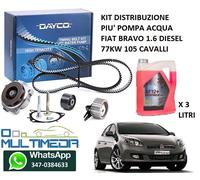 Set cinghia di distribuzione con pompa dell'acqua DAYCO DAYKTBWP7610