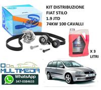 Kit distribuzione + pompa acqua per trasmissione cinghia dentata KP672-2 GRAF