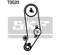 Kit distribuzione + pompa acqua Ghisa VKMC 01031 SKF per AUDI VW