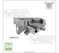 Kit distribuzione + pompa acqua Graf per AUDI A3 A1 SEAT LEON SKODA OCTAVIA VW
