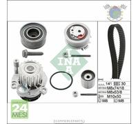 Kit Distribuzione + Pompa Acqua Ina Per Vw Touran Golf V Jeep Patriot Compass