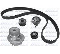 DOLZ Kit distribuzione con pompa acqua KD065 per Opel Corsa B, Vectra B, Tigra