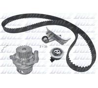 Kit distribuzione + pompa acqua KD168 DOLZ per AUDI VW