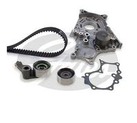 Kit distribuzione + pompa acqua KP15562XS-2 GATES per TOYOTA COROLLA AVENSIS