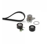 Gates Kit distribuzione e pompa acqua KP15615XS PowerGrip per Citroën/Peugeot