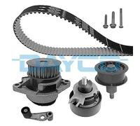 Dayco Kit cinghia distribuzione e pompa acqua KTBWP3380 per VW Polo 1.4 16V, Seat, Skoda, Audi