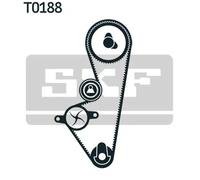 Kit distribuzione + pompa acqua Lamiera d'acciaio VKMC 03253 SKF per CITROËN