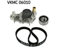 SKF Pompa dell'acqua + kit cinghia di distribuzione VKMC 06010 per Renault