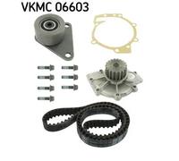 Kit distribuzione + pompa acqua Lamiera d'acciaio VKMC 06603 SKF per VOLVO 850