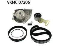 Kit distribuzione + pompa acqua Lamiera d'acciaio VKMC 07306 SKF per ROVER MG