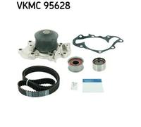 SKF Pompa dell'acqua + kit cinghia di distribuzione VKMC 95628