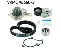 Pompa dell'acqua + kit cinghia di distribuzione SKF VKMC 95660-3