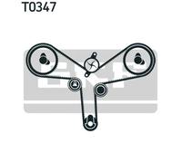 Kit distribuzione + pompa acqua Lamiera d'acciaio VKMC 95981 SKF per HYUNDAI KIA