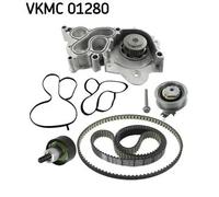 Kit distribuzione + pompa acqua Metallo VKMC 01280 SKF per VW AUDI SKODA SEAT