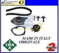 KIT DISTRIBUZIONE + POMPA ACQUA ORIGINALE INA RENAULT CLIO II 1.5 DCI
