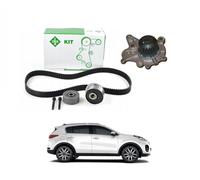 Kit distribuzione + Pompa Acqua per Hyundai i30 Tucson Kia Sportage 2.0 CRDi