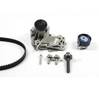 Pompa dell'acqua + kit cinghia di distribuzione HEPU PK02552