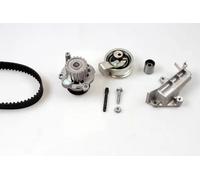 Pompa dell'acqua + kit cinghia di distribuzione HEPU PK05501