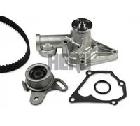 Pompa dell'acqua + kit cinghia di distribuzione HEPU PK77040