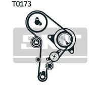 Kit distribuzione + pompa acqua Plastica VKMC 01130 SKF per SKODA SEAT