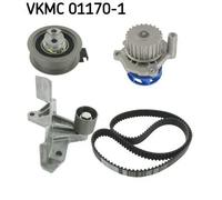 SKF Kit cinghia distribuzione con pompa acqua VKMC 01170-1 per Audi A4 B5/B6/Avant