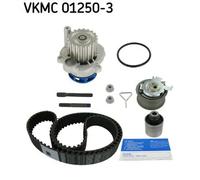 Kit distribuzione + pompa acqua Plastica VKMC 01250-3 SKF per VW AUDI SEAT