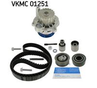 SKF Pompa acqua + kit cinghia di distribuzione VKMC 01251 per Audi Seat VW Skoda