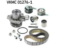 SKF Kit cinghia distribuzione e pompa acqua VKMC 01276-1 per VW e Skoda