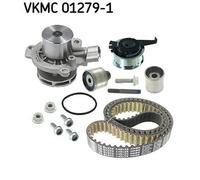 SKF VKMC 01279-1 Pompa acqua + Kit cinghie dentate per AUDI,SEAT,SKODA,VW