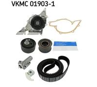 SKF Pompa dell'acqua + kit cinghia di distribuzione VKMC 01903-1