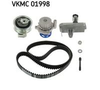 Kit distribuzione + pompa acqua Plastica VKMC 01998 SKF per VW SEAT
