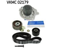 SKF VKMC 02179 Pompa acqua + Kit cinghie dentate per ALFA ROMEO,FIAT,LANCIA