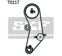 Kit distribuzione + pompa acqua Plastica VKMC 02201 SKF per FIAT LANCIA