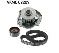 Kit distribuzione + pompa acqua Plastica VKMC 02209 SKF per FIAT PANDA