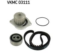 Kit distribuzione + pompa acqua Plastica VKMC 03111 SKF per CITROËN PEUGEOT