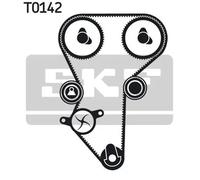 Kit distribuzione + pompa acqua Plastica VKMC 03214 SKF per CITROËN PEUGEOT