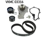 SKF VKMC 03316 Kit cinghia distribuzione, pompa acqua