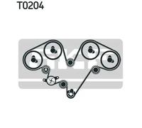 Kit distribuzione + pompa acqua Plastica VKMC 03902-2 SKF per PEUGEOT RENAULT