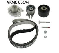 SKF VKMC 05194 Kit cinghia distribuzione pompa acqua N° denti: 190 con guarnizioni
