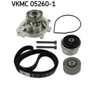 Kit distribuzione + pompa acqua Plastica VKMC 05260-1 SKF per CHEVROLET OPEL