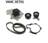 Kit distribuzione + pompa acqua Plastica VKMC 05701 SKF per CHEVROLET OPEL