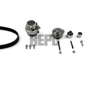 Kit distribuzione + pompa acqua Pompa acqua PK06690M HEPU per VW SEAT AUDI SKODA