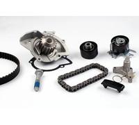 Pompa dell'acqua + kit cinghia di distribuzione HEPU PK09020XT