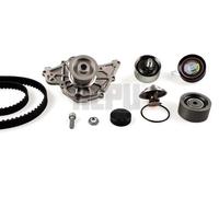Pompa dell'acqua + kit cinghia di distribuzione HEPU PK05620TH